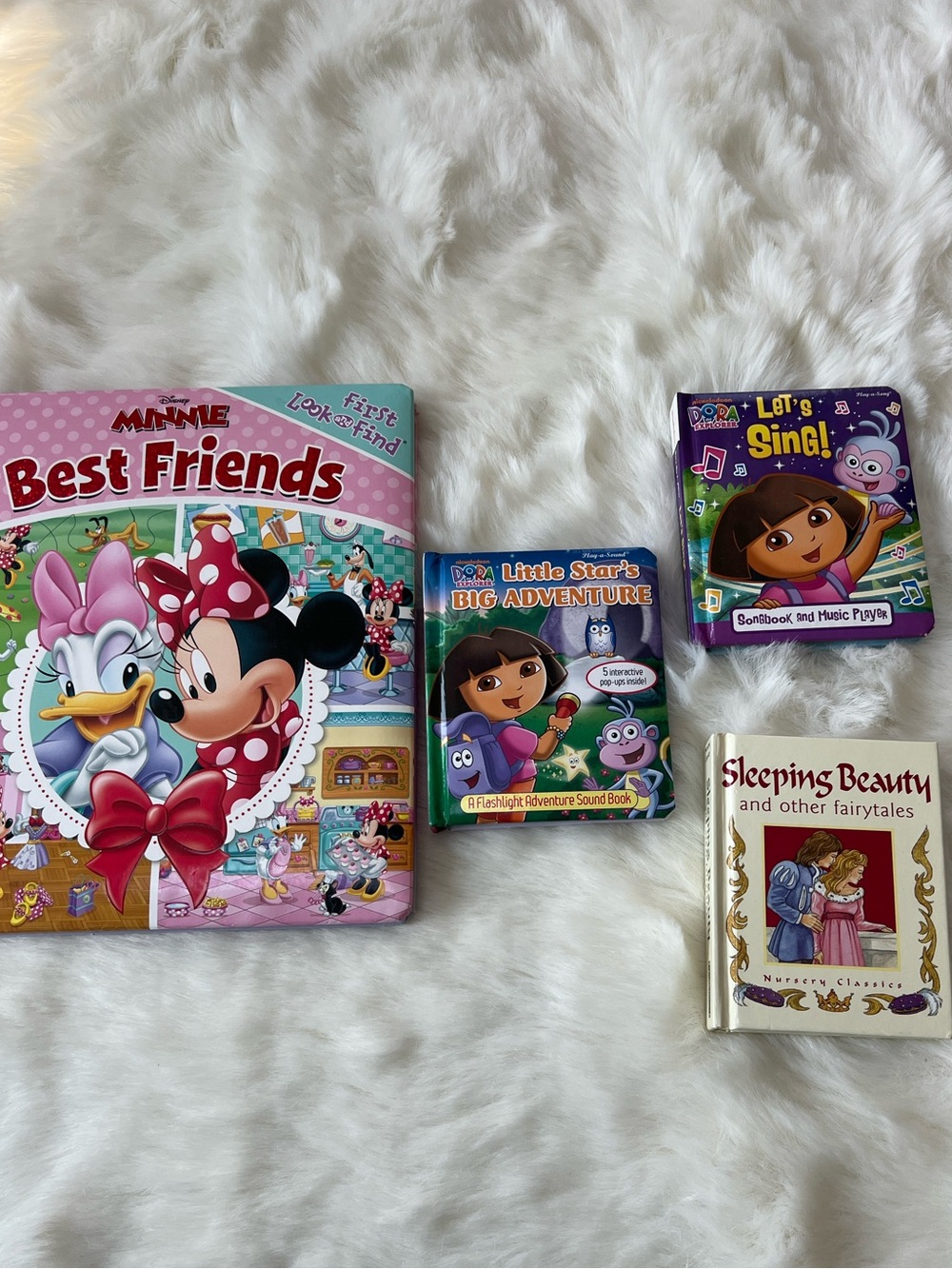 Children Hardcover Books ,Best Friends book, Dora Sleeping Beauty